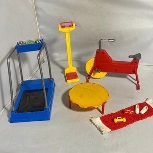 Vintage 1982 Meritus Fitness Center For 11.5" Doll